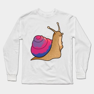 LGBT bisexual snail Long Sleeve T-Shirt